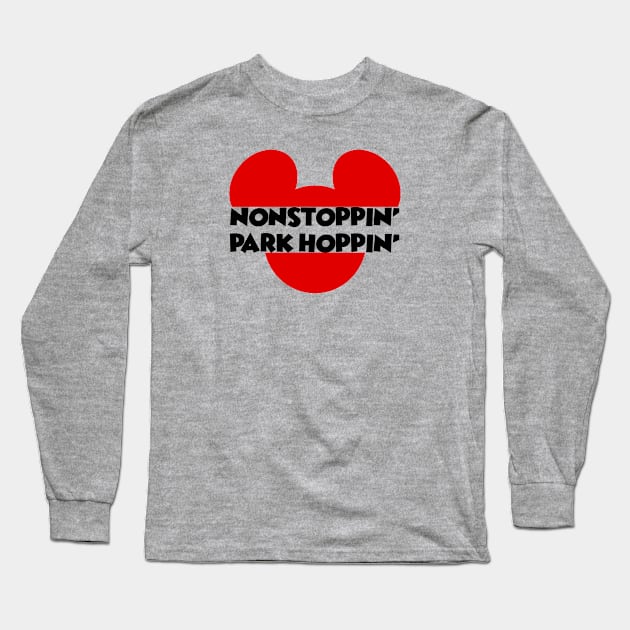 NonStopHop (red/black) Long Sleeve T-Shirt by BradyRain